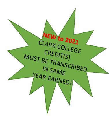 Dual Credit…What It Is and How to Get It at Clark College!