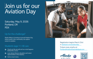 Join us for our Aviation Day Saturday, May 9, 2026